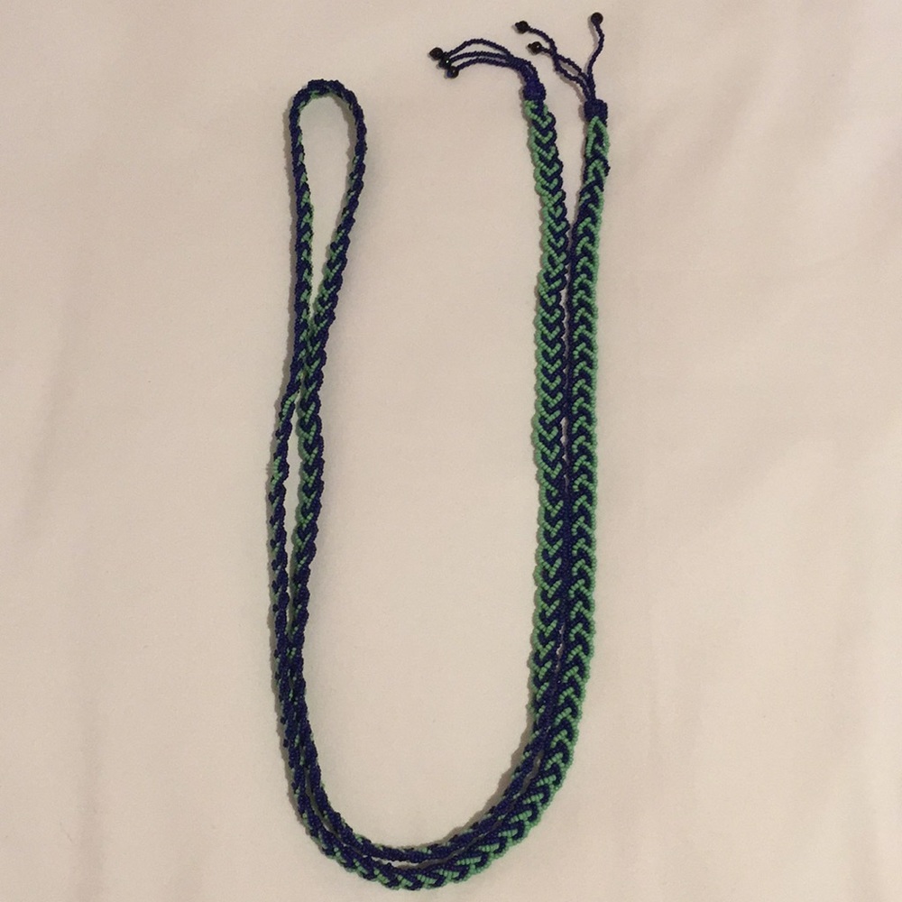 Beaded Braid Belt - Picture 2 of 9
